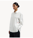 OLAF Blouse STRIPED OVERSIZED SHIRT OPTICAL WHITE
