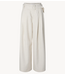YAS Broek YASALIKKA HW BELTED PANT S. Pristine Melange