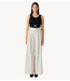 YAS Broek YASALIKKA HW BELTED PANT S. Pristine Melange