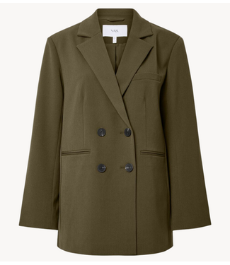 YAS Blazer YASLIKKA LS OVERSIZED BLAZER S. NOOS Dark Olive