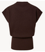 YAS Vest YASESLI SL WOOL BLEND KNIT VEST Coffee Bean