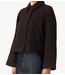 YAS Vest YASHERLA LS SHORT JACKET NOOS Coffee Bean