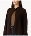 YAS Vest YASENYA LS KNIT CARDIGAN S. Coffee Bean