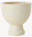 HKLIVING Stoneware plantenpot cream