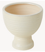 HKLIVING Stoneware plantenpot cream