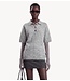 EDITED Trui Callie Polo Shirt Light grey
