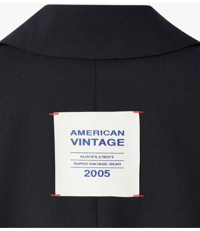 American Vintage Blazer AYANY NAVY
