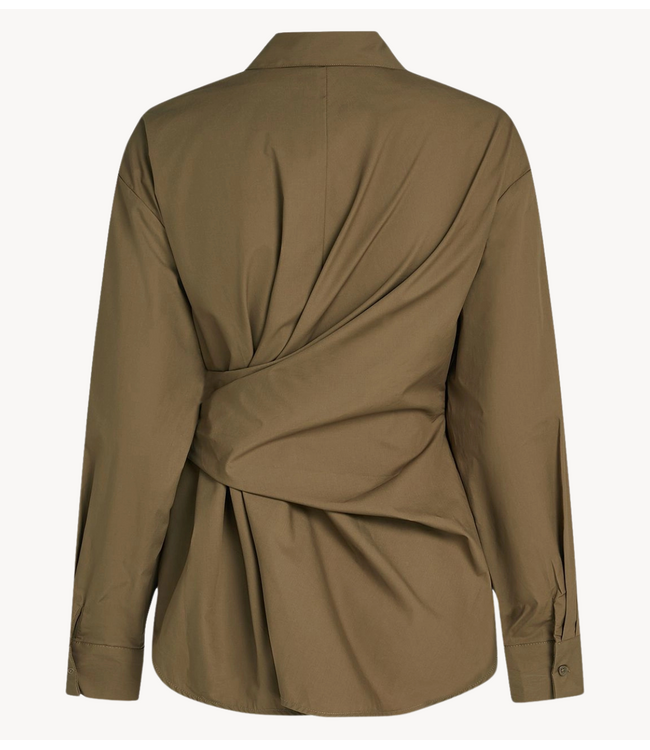Circle of Trust Blouse ALLY BLOUSE Teak