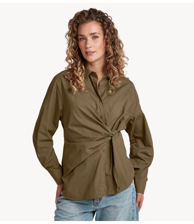 Circle of Trust Blouse ALLY BLOUSE Teak
