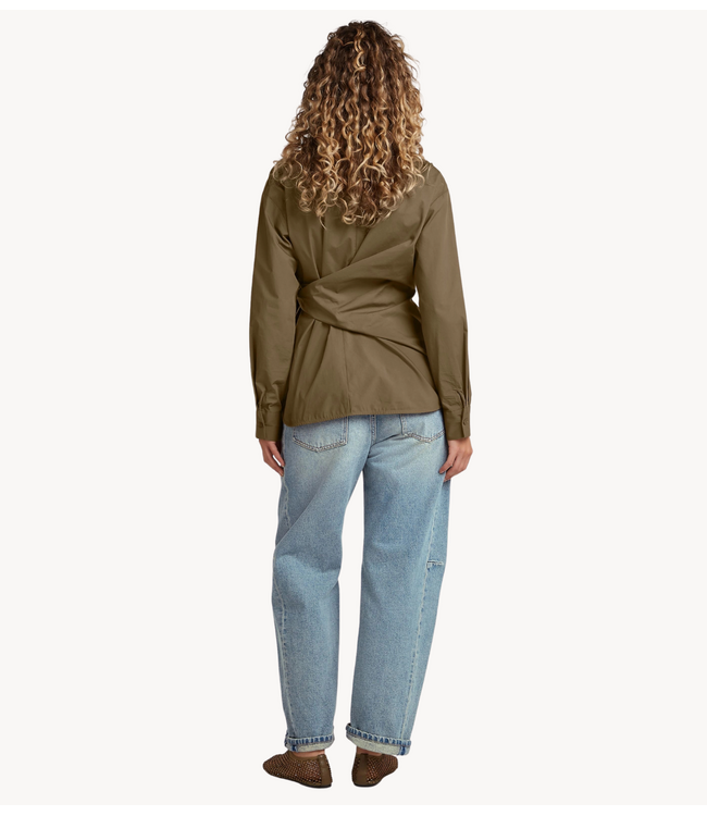 Circle of Trust Blouse ALLY BLOUSE Teak