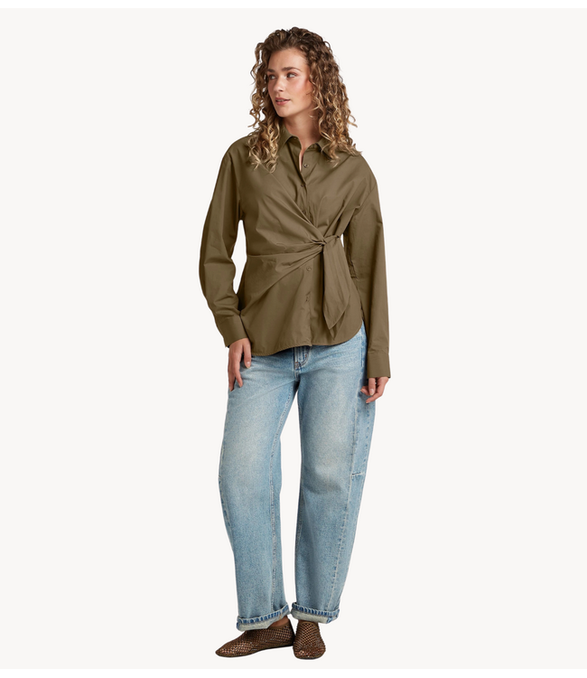 Circle of Trust Blouse ALLY BLOUSE Teak