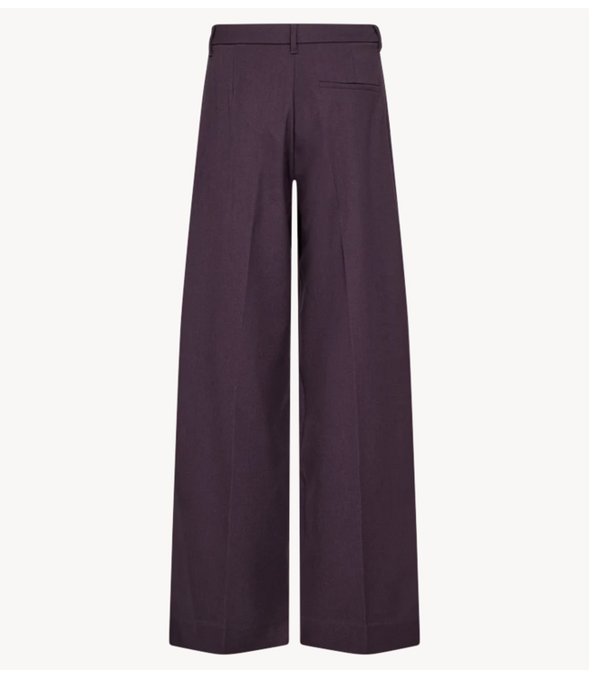 Copenhagen Muse Broek CMTAILOR-PANTS PLUM PERFECT MELANGE NOOS
