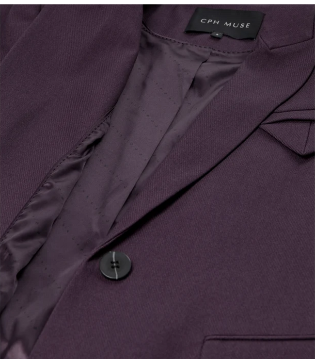 Copenhagen Muse Blazer CMTAILOR-JA PLUM PERFECT MELANGE NOOS