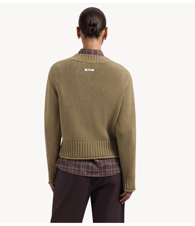 OLAF Trui KNITTED V-NECK TREEHOUSE