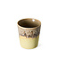 HKLIVING Mok 70s ceramics: coffee mug, custard