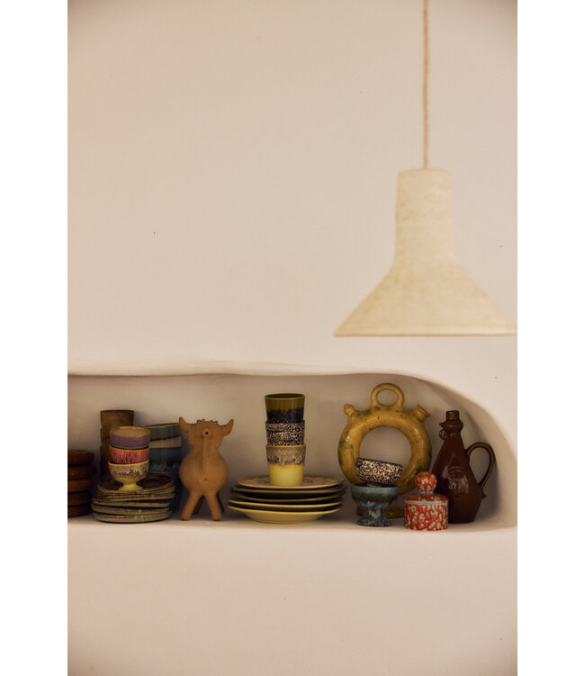 HKLIVING Mok 70s ceramics: coffee mug, custard