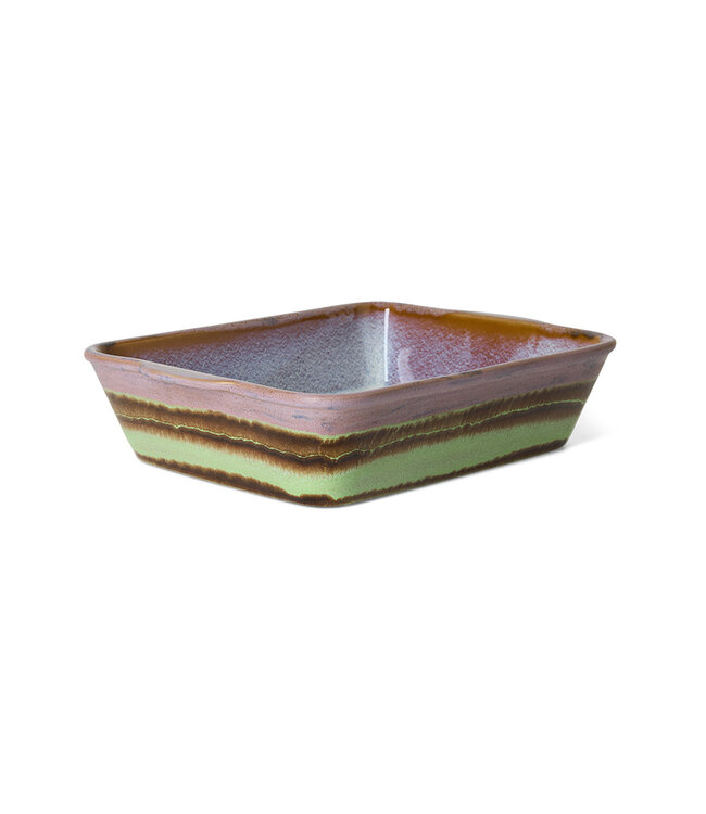 HKLIVING Ovenschaal 70s ceramics: oven dish large, mochi