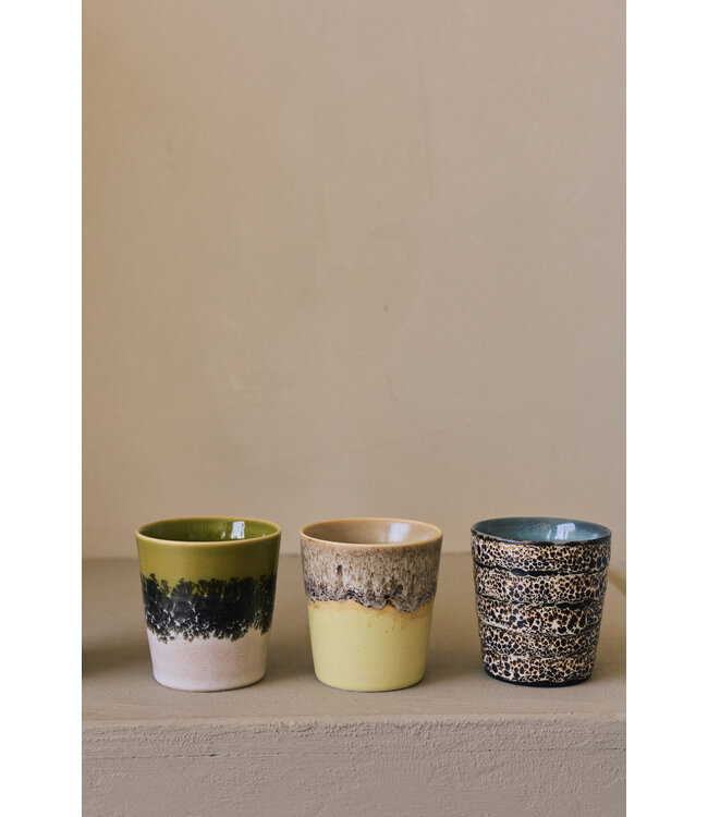 HKLIVING Mok 70s ceramics: coffee mug, brew