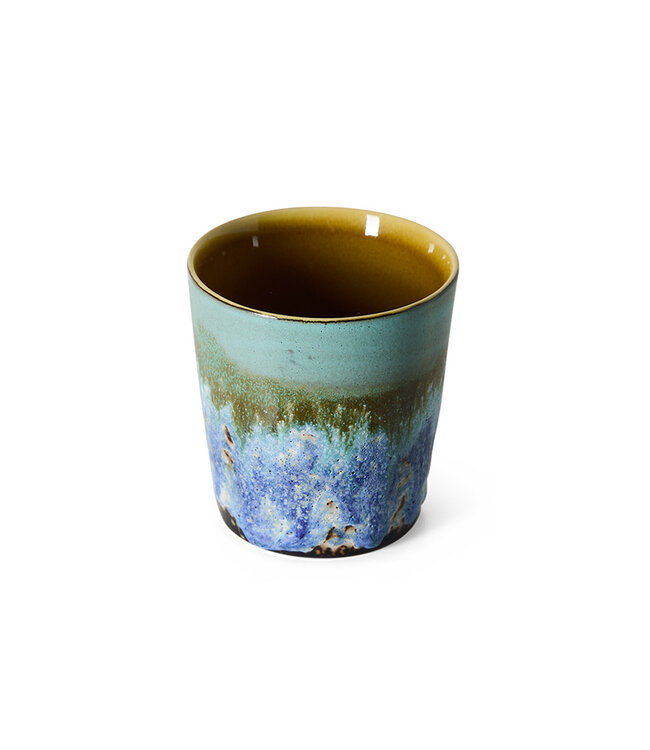 HKLIVING Mok 70s ceramics: coffee mug, agave