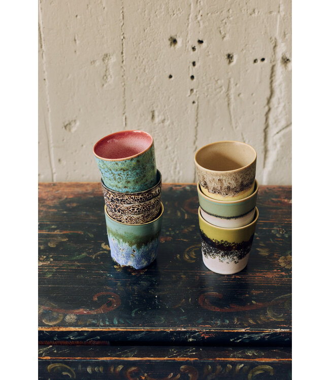 HKLIVING Mok 70s ceramics: coffee mug, zingy