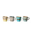 HKLIVING Mok 70s ceramics: americano mugs, lavish (set of 4)