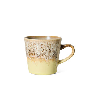 HKLIVING Mok 70s ceramics: americano mug, custard