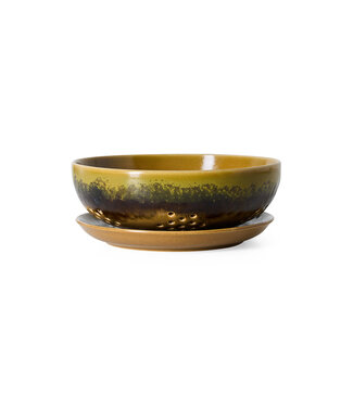 HKLIVING Fruitschaal 70s ceramics: berry bowl, truffle