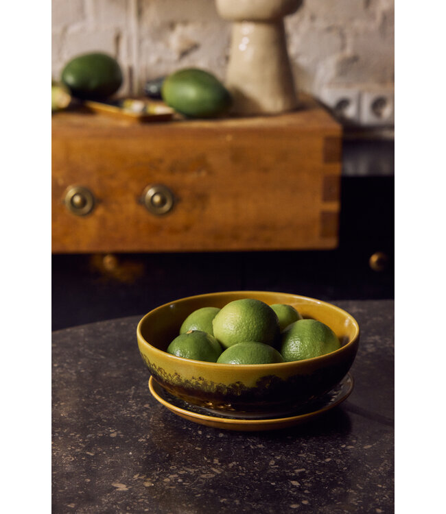 HKLIVING Fruitschaal 70s ceramics: berry bowl, truffle
