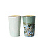 HKLIVING Mok 70s ceramics: tea mugs, pond (set of 2)