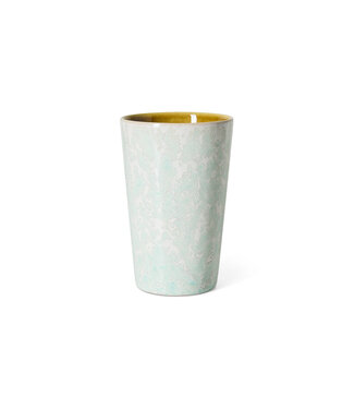 HKLIVING Mok 70s ceramics: tea mug, lotus