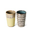 HKLIVING Mok 70s ceramics: tea mugs, dolce (set of 2)