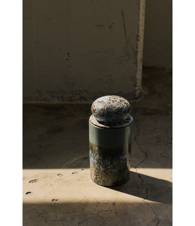 HKLIVING Voorraadpot 70s ceramics: storage jar, agave