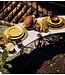 HKLIVING HKLIVING Farmhouse Ceramics Side Plates Ochre Set van 2