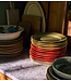HKLIVING HKLIVING Farmhouse Ceramics Side Plates Ochre Set van 2