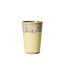 HKLIVING Mok 70s ceramics: tea mug, custard