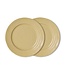 HKLIVING Borden Farmhouse ceramics: side plates, cream (set of 2)