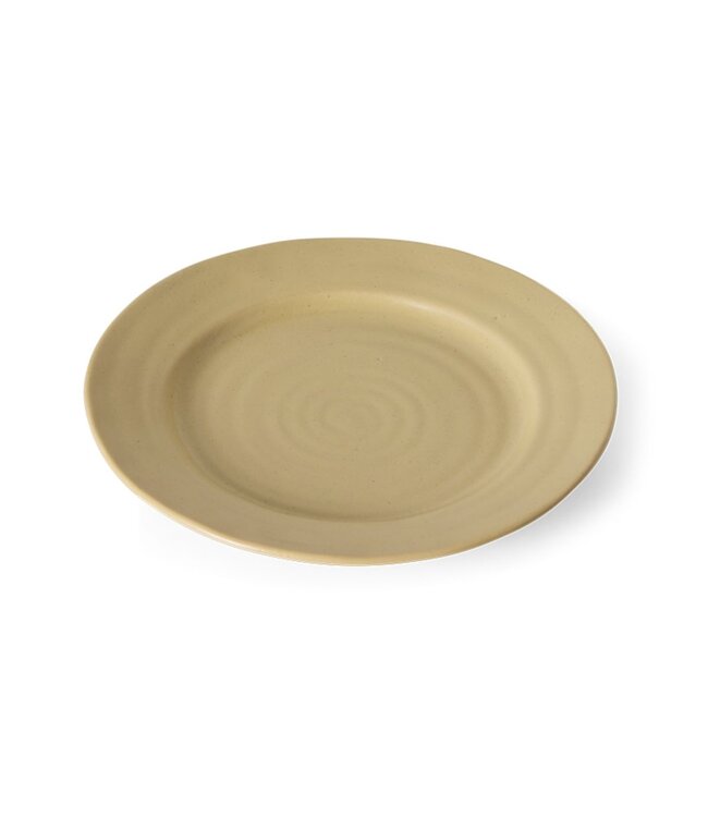 HKLIVING Borden Farmhouse ceramics: side plates, cream (set of 2)