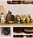 HKLIVING Borden Farmhouse ceramics: side plates, cream (set of 2)