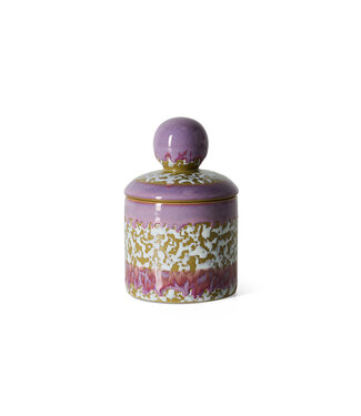 HKLIVING Voorraadpot 70s ceramics: small storage jar, deepsea