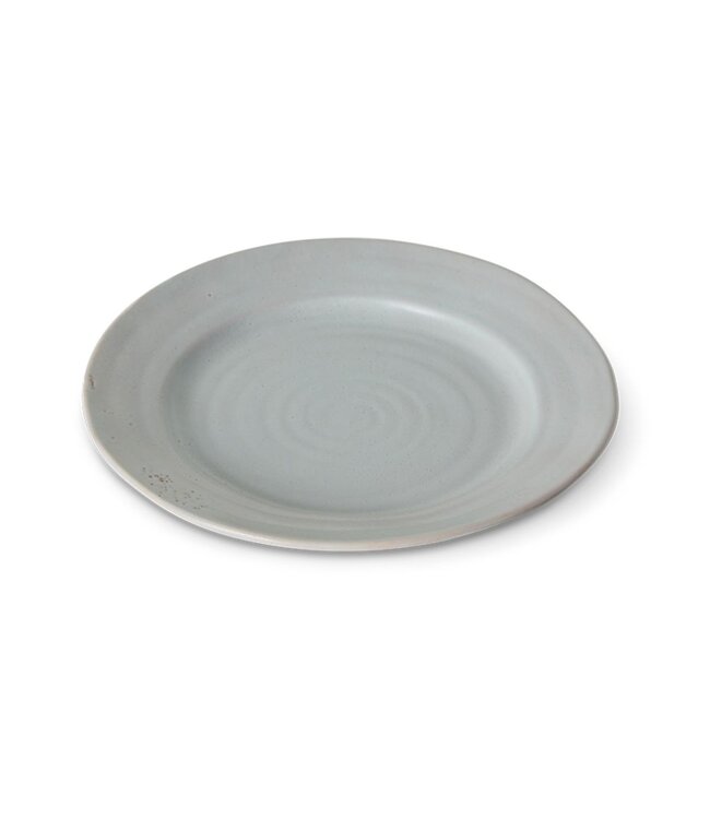 HKLIVING Borden Farmhouse ceramics: side plates, pale blue (set of 2)