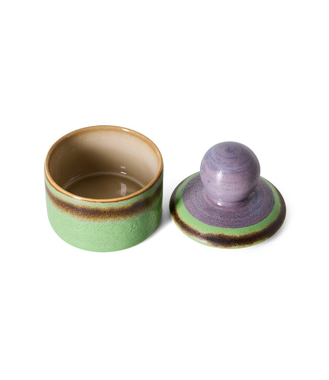 HKLIVING Voorraadpot 70s ceramics: XS storage jar, mochi