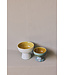 HKLIVING Kom 70s ceramics: tapas bowl on base S, lotus