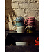 HKLIVING Mok 70s ceramics: café mugs, calming (set of 4)