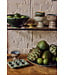 HKLIVING Schaaltje 70s ceramics: medium coupe, agave