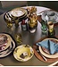 HKLIVING Borden Farmhouse ceramics: dinner plates, cream (set of 2)