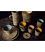HKLIVING Mok 70s ceramics: coffee mugs, brew variation (set of 4)