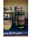 HKLIVING Mok 70s ceramics: ristretto mugs, nostalgia (set of 4)