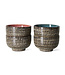 HKLIVING Kom 70s ceramics: noodle bowls, brew variation (set of 4)