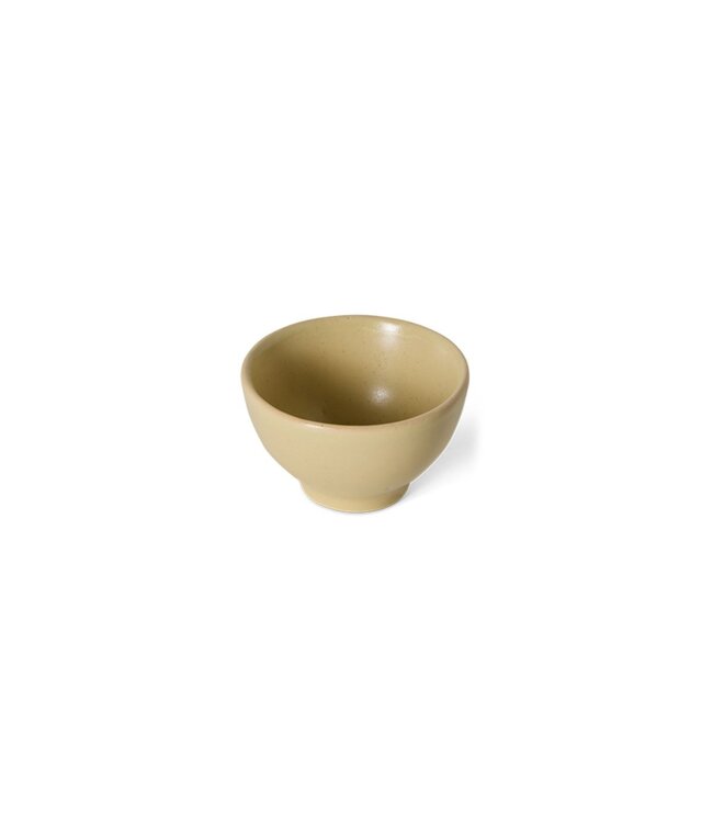 HKLIVING Kom Farmhouse ceramics: XS bowls, cream (set of 4)