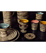 HKLIVING Schaaltje 70s ceramics: medium coupes, brew variation (set of 2)